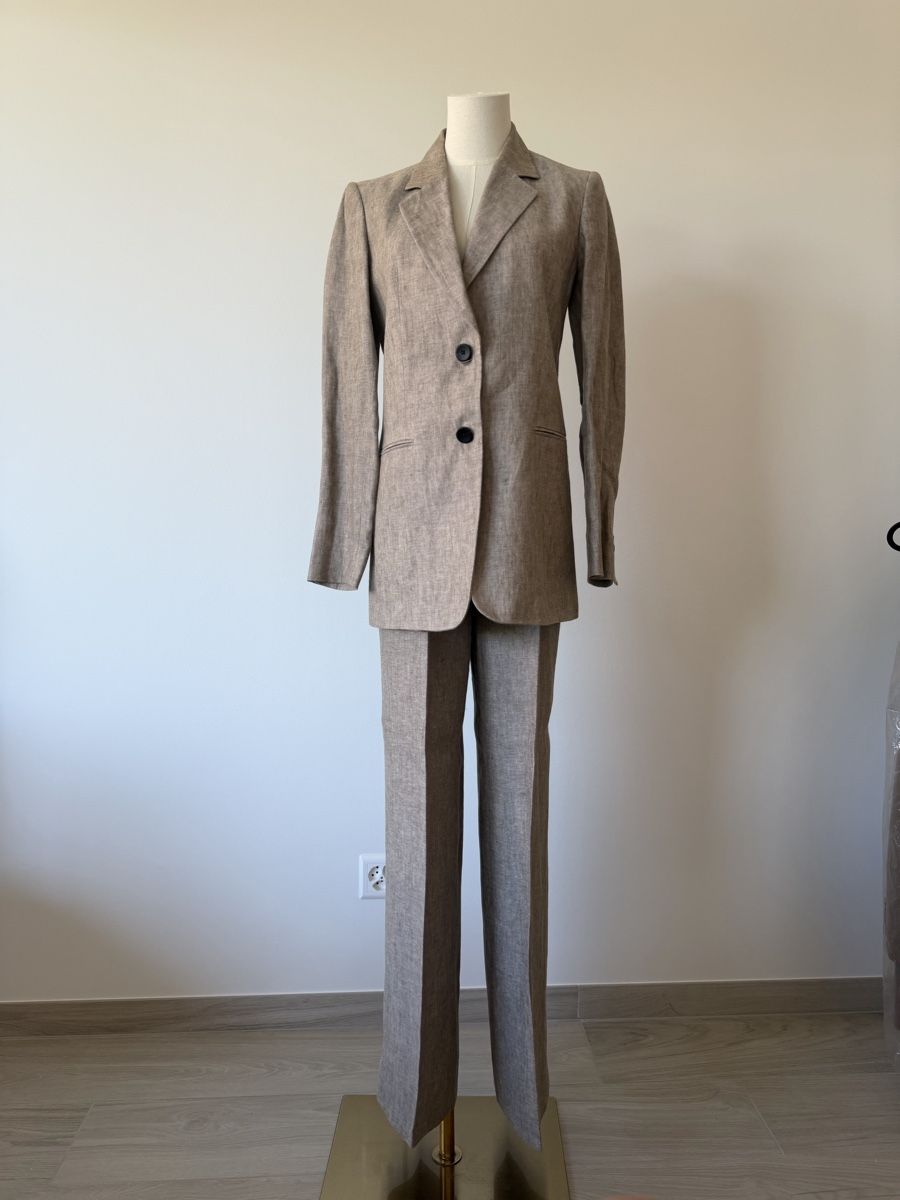 Massimo Dutti Anzüge & Kostüme: Massimo Dutti Blazer Pants Set Beige Size 36 – Gebraucht aus Genève von nba_l98n 1
