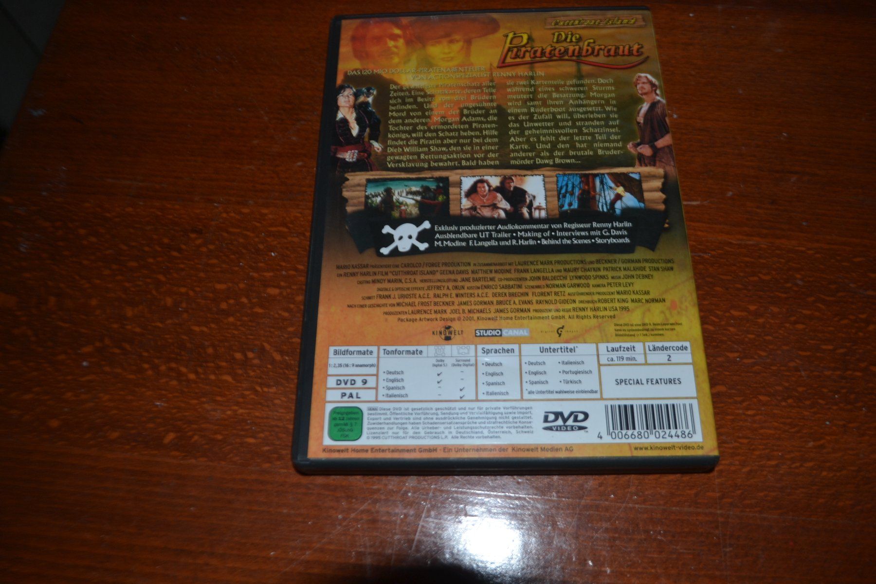 Tutti i DVDs: Die Piratenbraut (DVD) – Usato da Laupen ZH venduto da chefdom 1