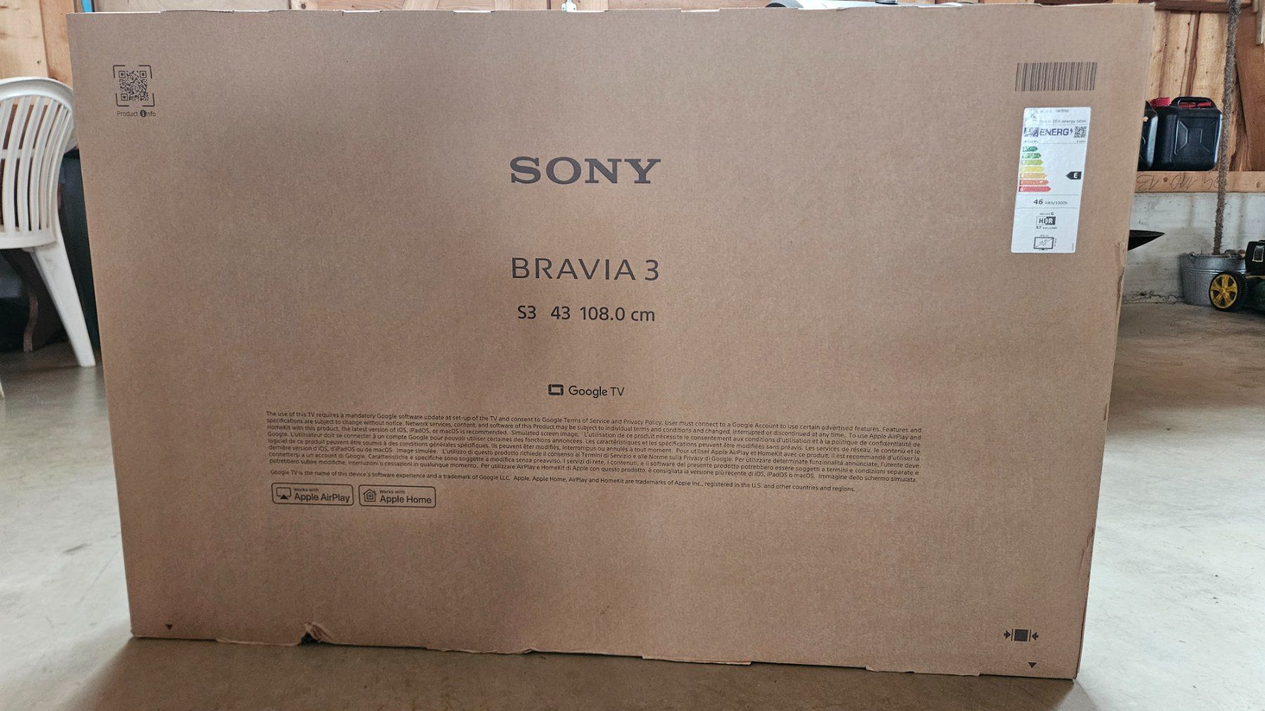 Sony Televisori: Sony Bravia 3 TV 2026 – Nuovo (secondo la descrizione) da Diessenhofen venduto da Primordium 3