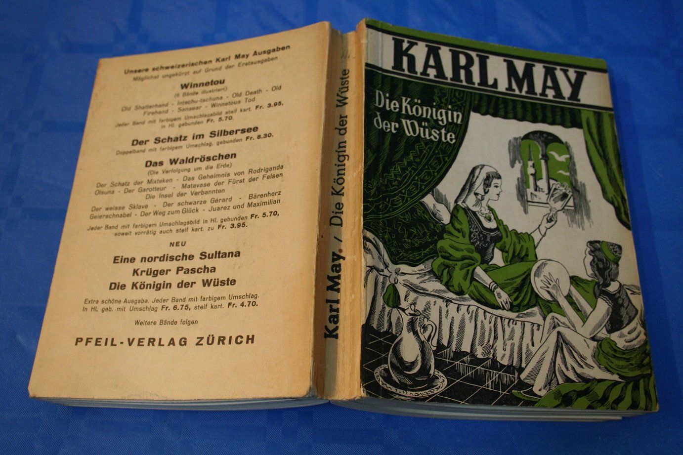 Libri: Karl May "Die Königin der Wüste" – Usato da Wettingen venduto da zibi137 6