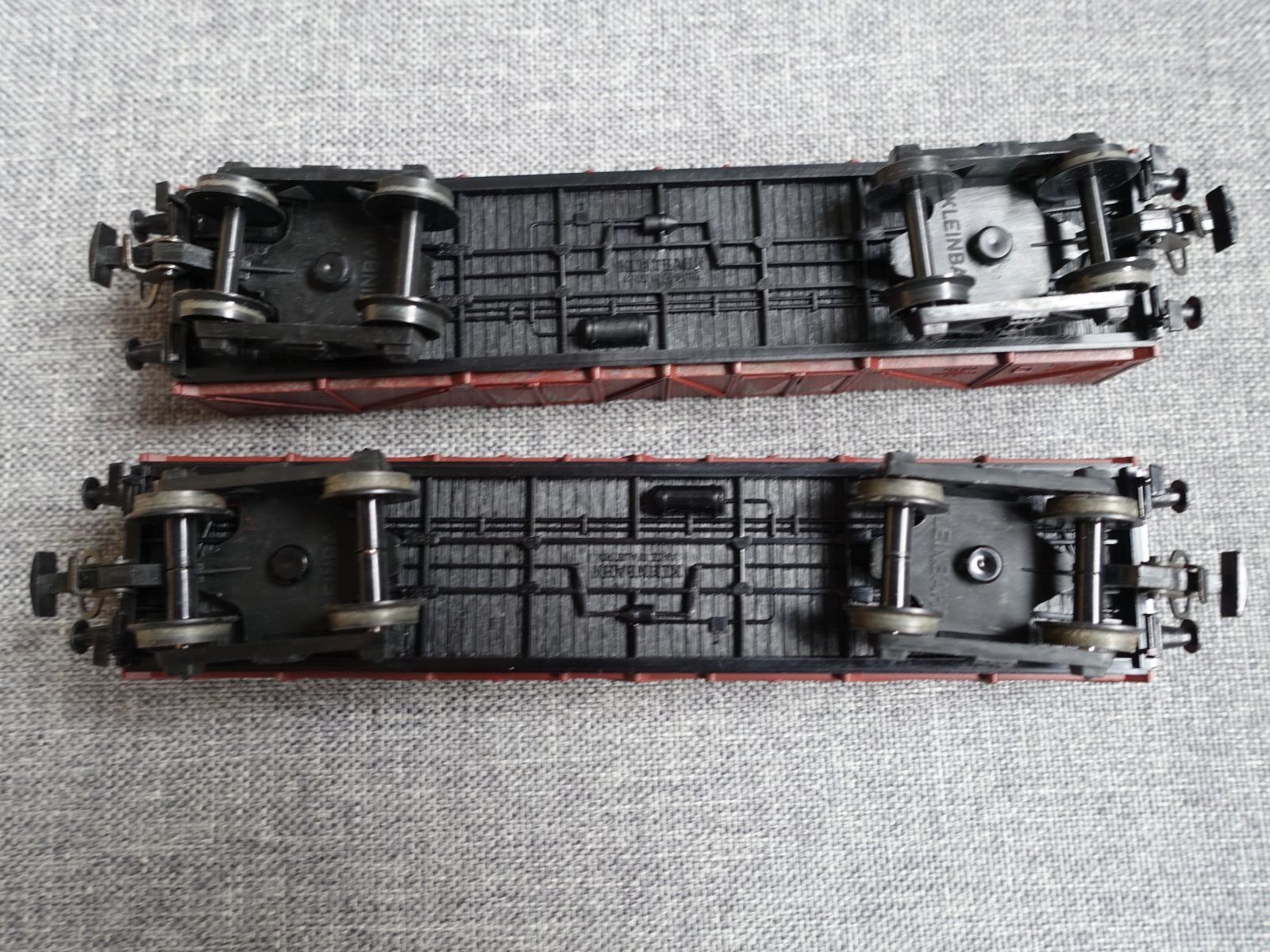 Kleinbahn Modelleisenbahnen: KLEINBAHN 2x No. 349 ÖBB offener Güterwagen – Gebraucht aus Wallbach von Sarrows 3