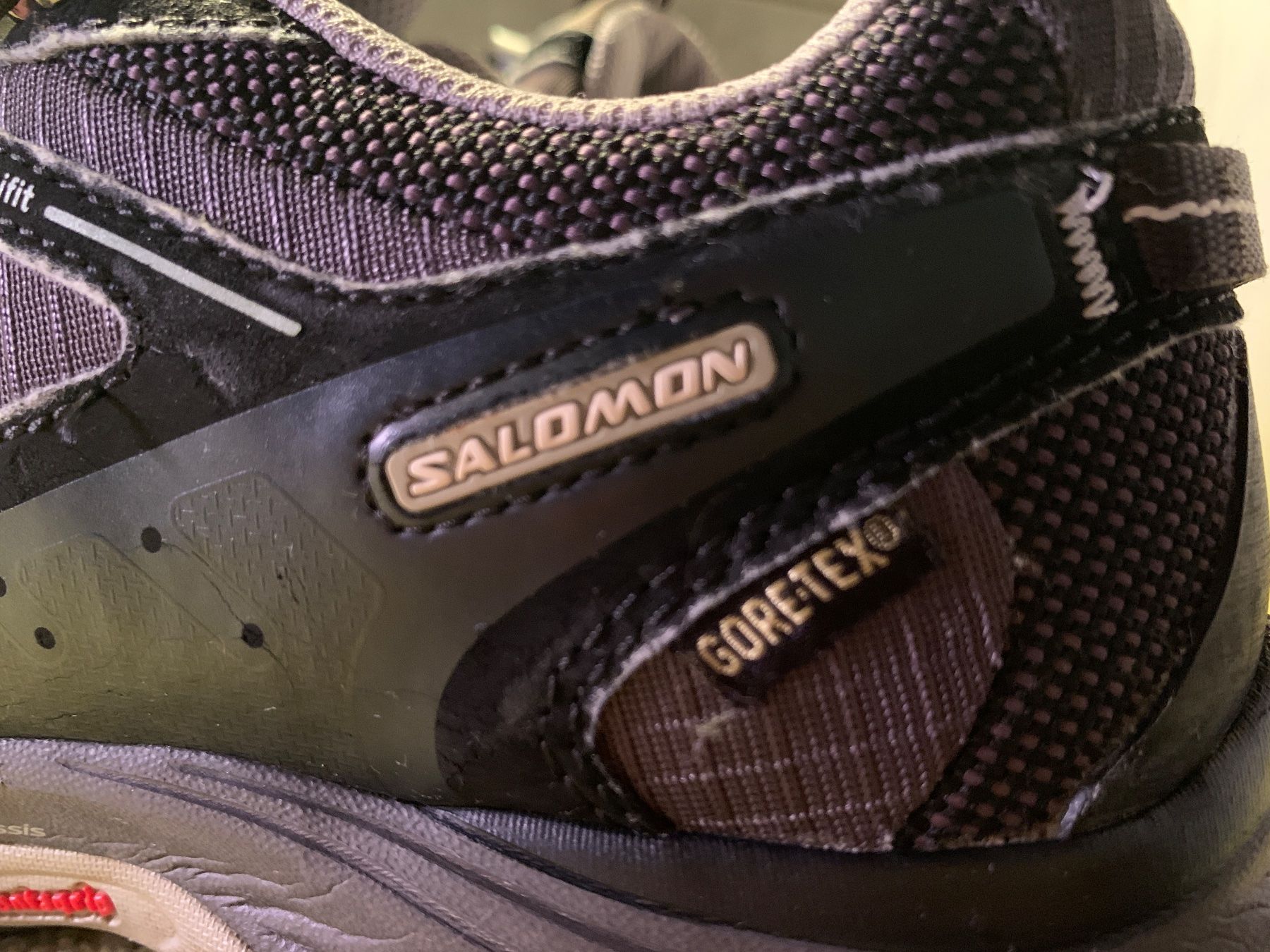 Salomon Scarpe da donna: Salomon-Wanderschuhe mit Gore-T Gr. 39,1/3 – Usato da Steinebrunn venduto da Littlebird1 4