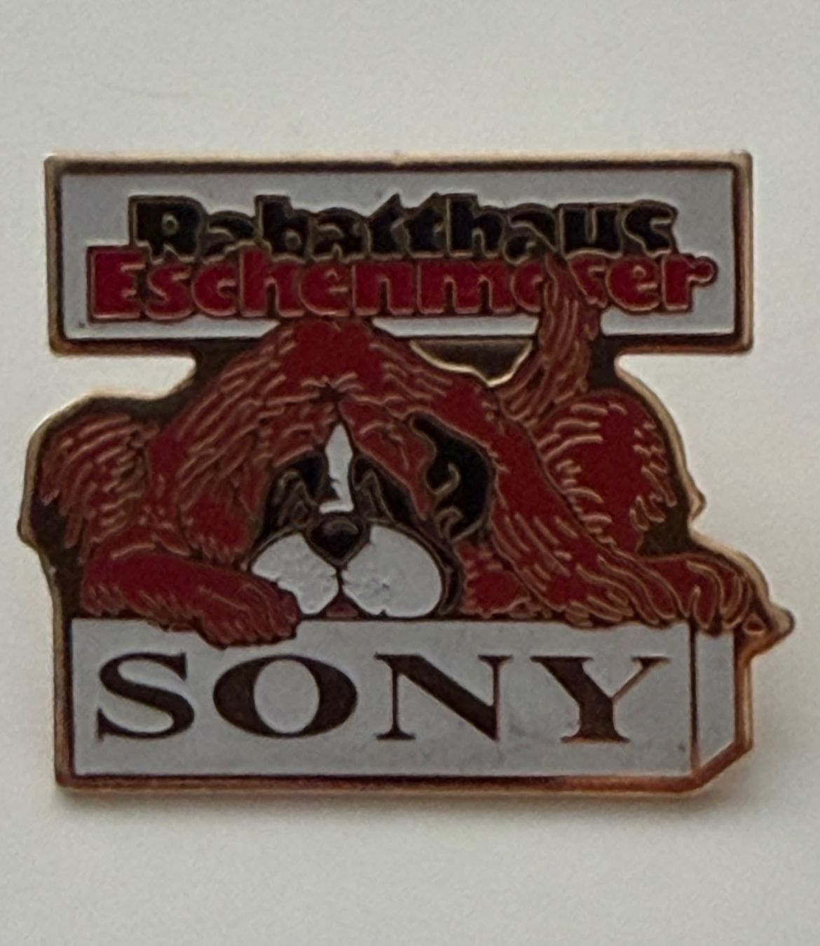 Plaketten & Abzeichen: Sony Rabatthaus Eschenmoser  Pin – Gebraucht aus Zürich von Kue_Zuerich