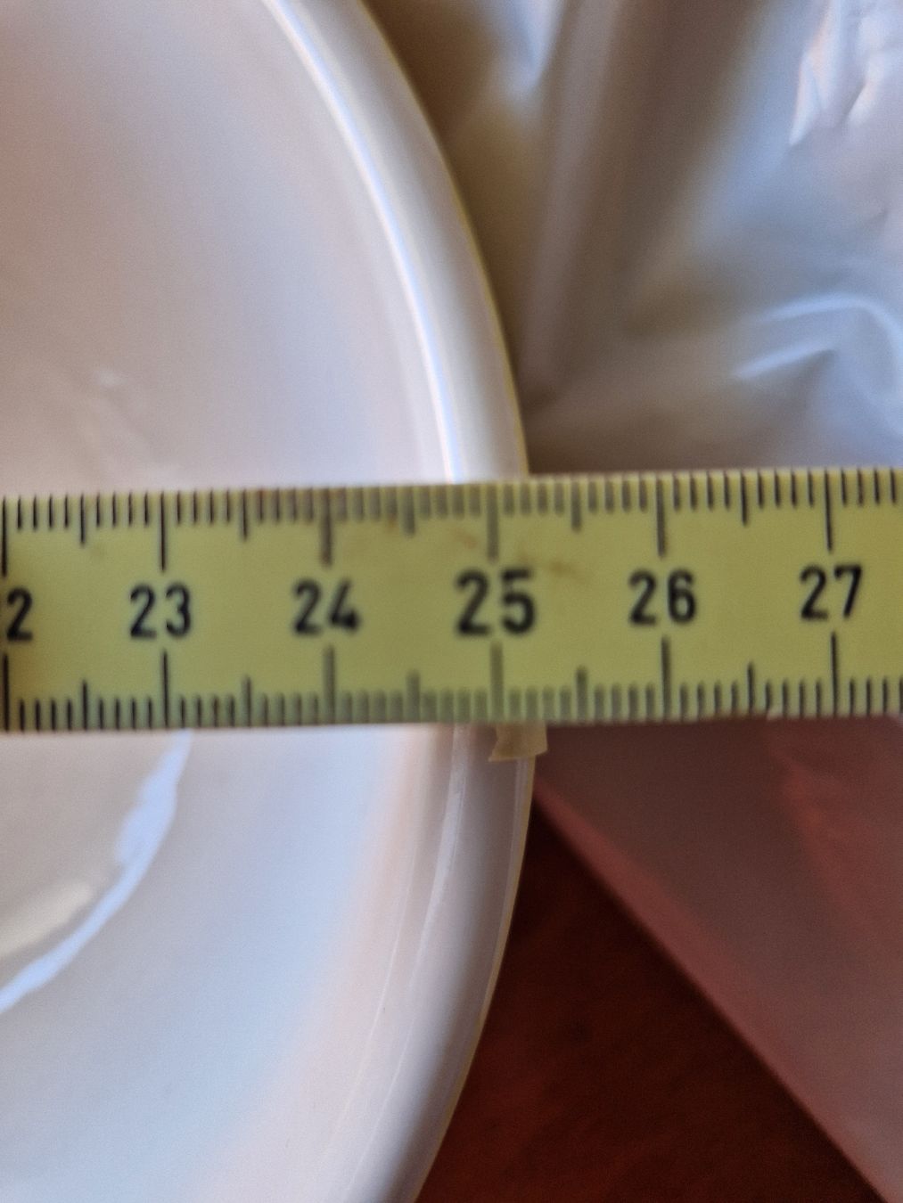 Rössler Ciotole: Teigschüssel Rösslergelb weiss Durchmesser 25cm, oder 30cm – Usato da Mörigen venduto da Clio111 4