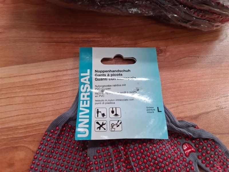 Altri accessori da uomo: 10 Paar Noppenhandschuhe Grösse L – Nuovo e nell'imballaggio originale da Kehrsatz venduto da lar_fsw9 2