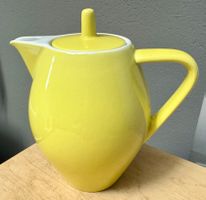 Toller alter Kaffeekrug Krug 1.2 Liter Gelb von Rössler
