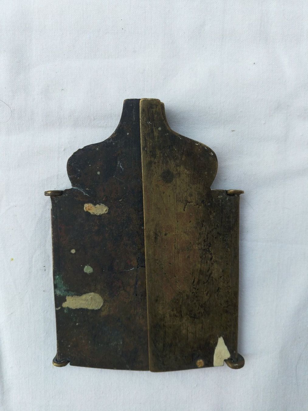 Sculture & Statue: Bronze IKONE mit drei Teilen – Usato da Oberbipp venduto da A.B.M. 3
