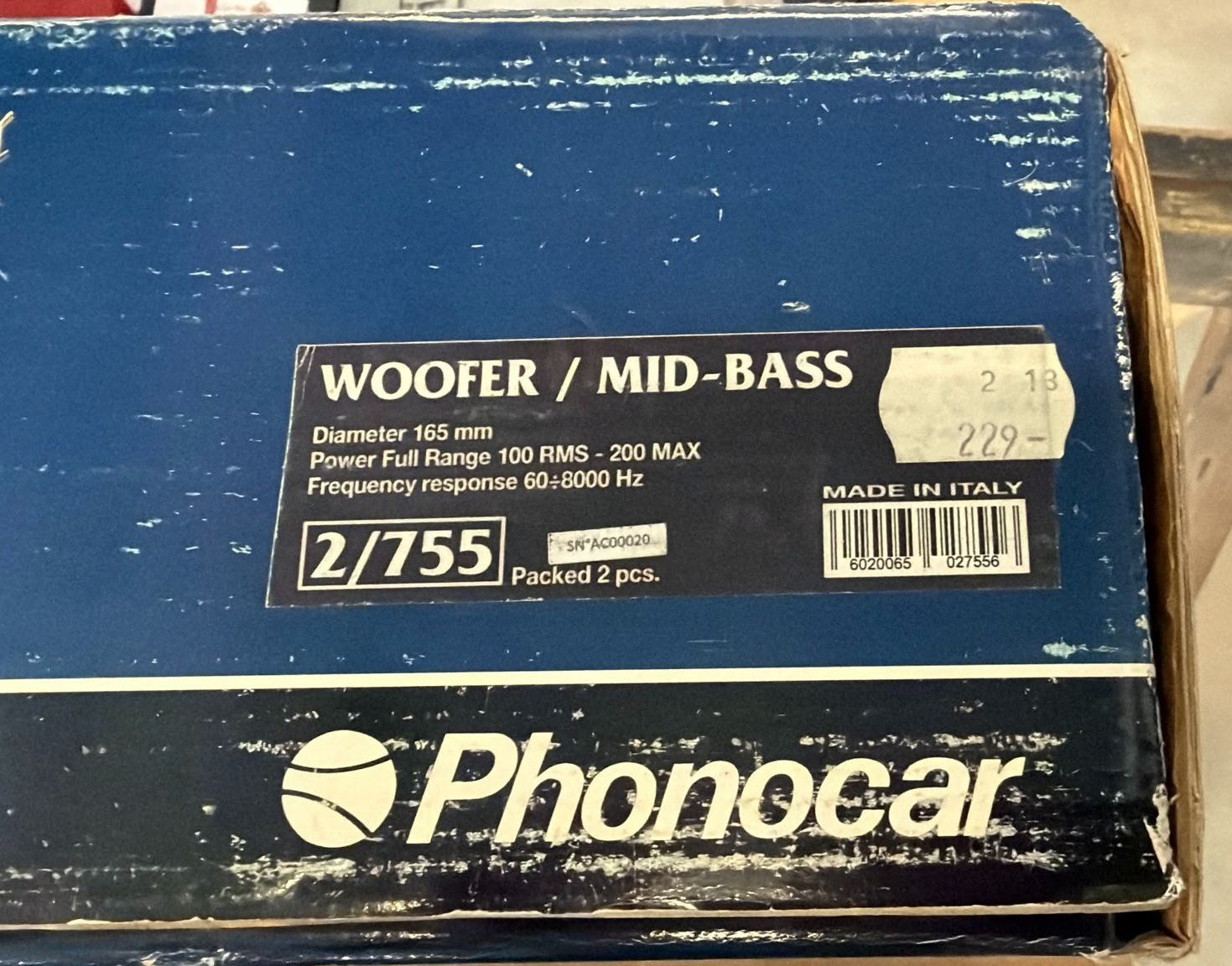 Casse acustiche: Bass Phonocar HI-TECH 165mm – Nuovo e nell'imballaggio originale da Erde venduto da EmilieDess 2