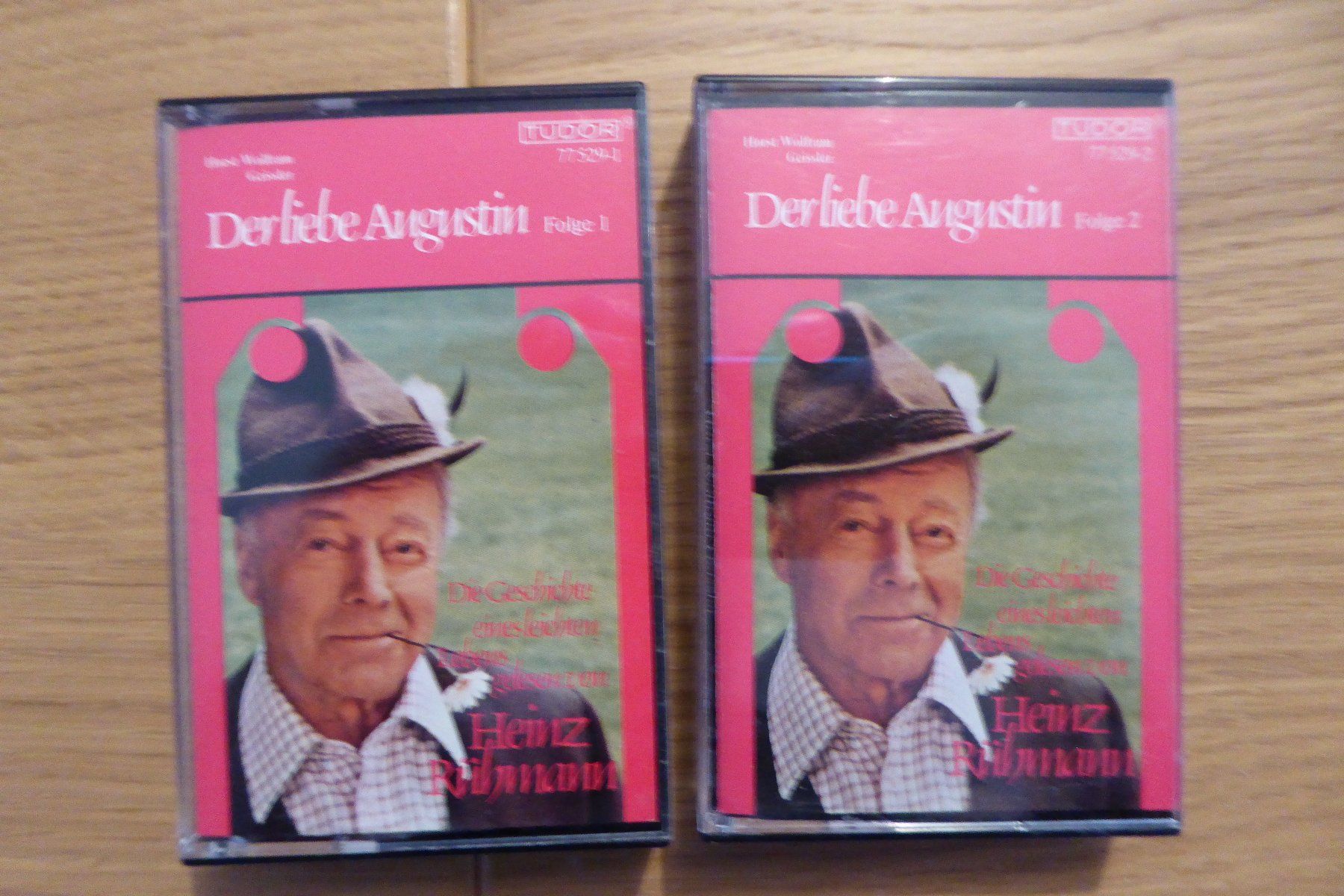 Musicassette: 2x MC Der liebe Augustin Folge 1 & 2 – Usato da Allschwil venduto da Summelsarium