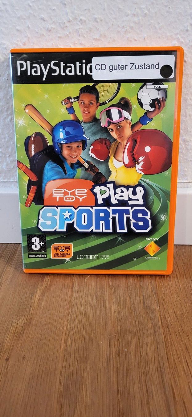 Sony Giochi: PS 2 - Eye Toy Play Sports – Usato da Münsingen venduto da DigitaleSpielecke