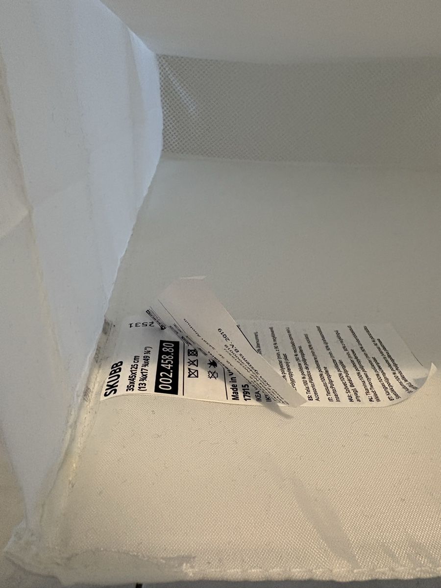 Ikea Guardaroba: clothes rack weisser IKEA-Kleiderständer mit Staufächern – Usato da Basel venduto da mag_7tg8 3