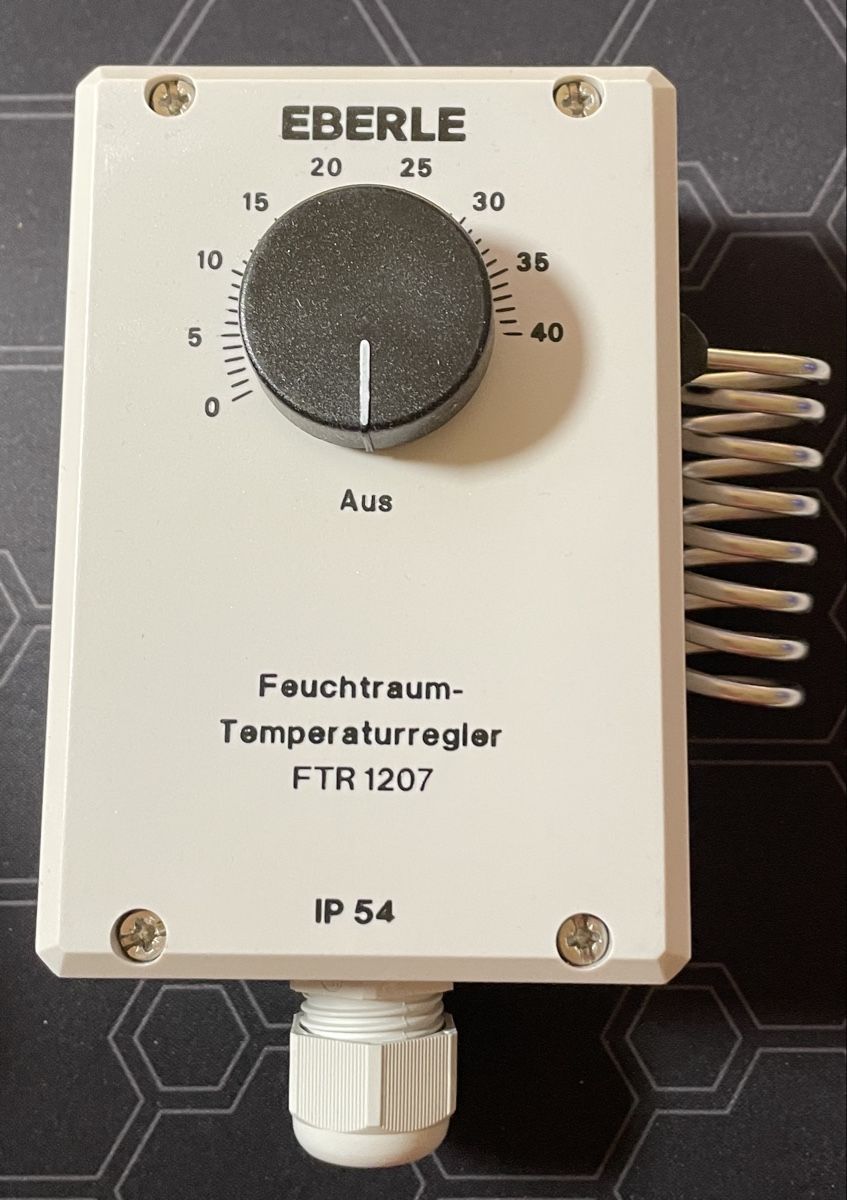 Interruttori: Raumthermostat FTR 1207 – Nuovo e nell'imballaggio originale da Hellbühl venduto da Simpsens