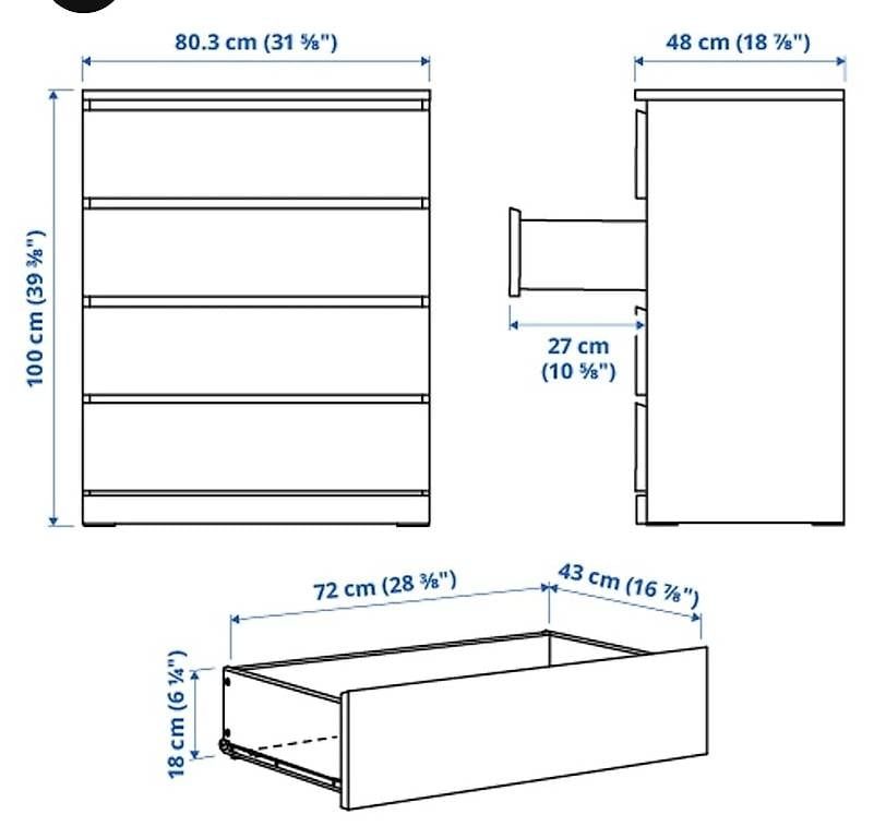 Kommoden: Malm Ikea – Gebraucht aus Luzern von prisao