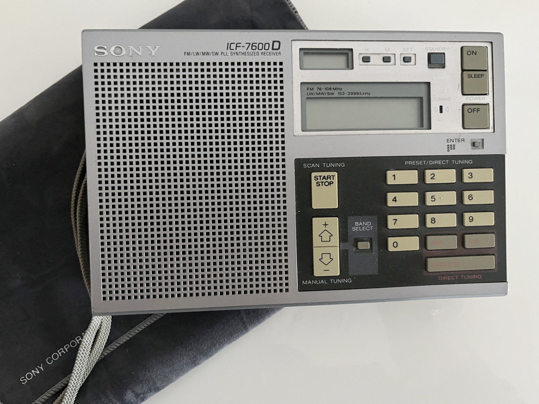 Sony Radio: Sony Weltempfänger ICF-7600D – Usato da Gerlafingen venduto da suwuscha