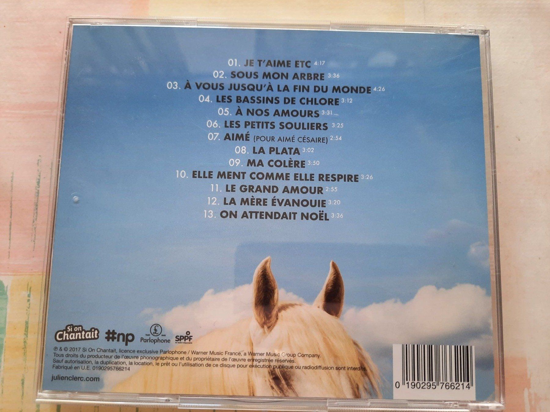 CD: Cd Julien Clerc - A nos amours – Usato da Pully venduto da bro_n52j 1