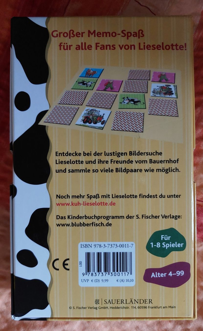 Giochi: Liselotte Memo – Usato da Unterseen venduto da Ruia3333 1