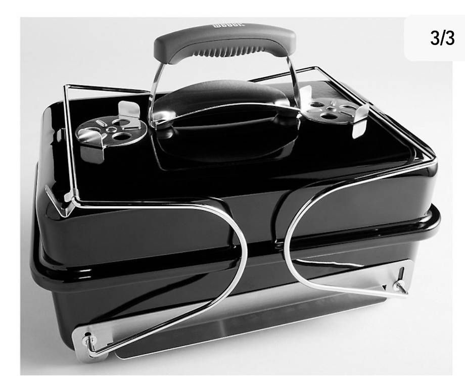 Griglie: Weber Holzkohlegrill Go Anywhere tragbar Picknick – Usato da Arbon venduto da FabienneN02 1