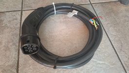LogiLink Auto Ladekabel Pigtail Typ2 CEVDE-32A ca. 3 m OFFEN