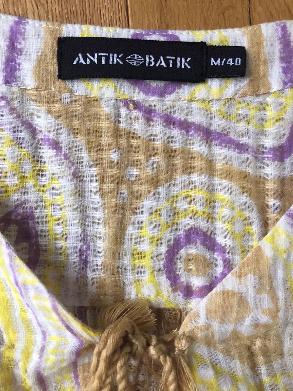 Antik Batik Tops: Blouse en coton – D'occasion à Dotzigen par SecondHandGems 1