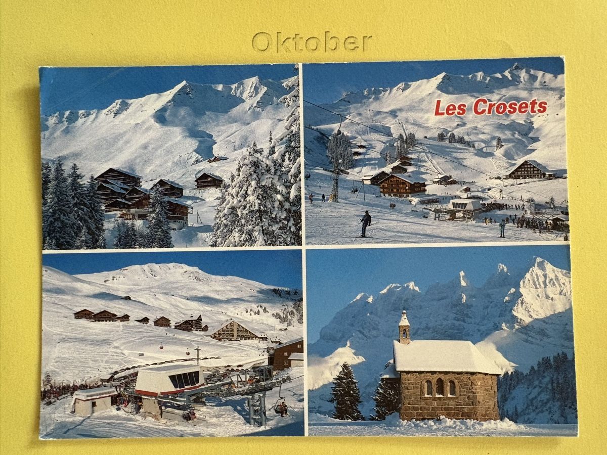 Cartoline postali: AK von Les Crosets – Usato da Rümlang venduto da Kartenpost1