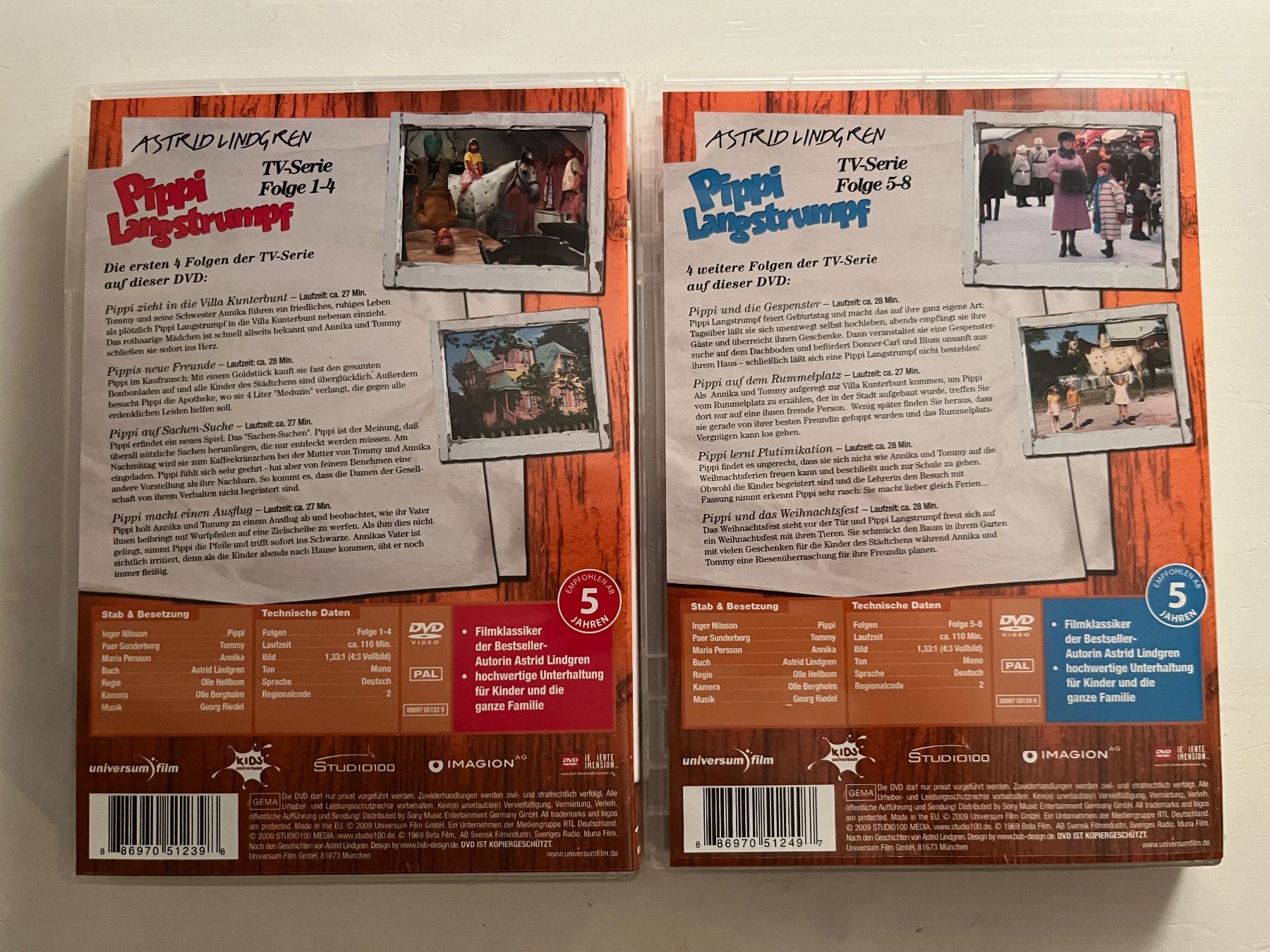 Tutti i DVDs: Pippi Langstrumpf DVD 📀 - Jubiläumsedition – Nuovo (secondo la descrizione) da Sierre venduto da black.box 2