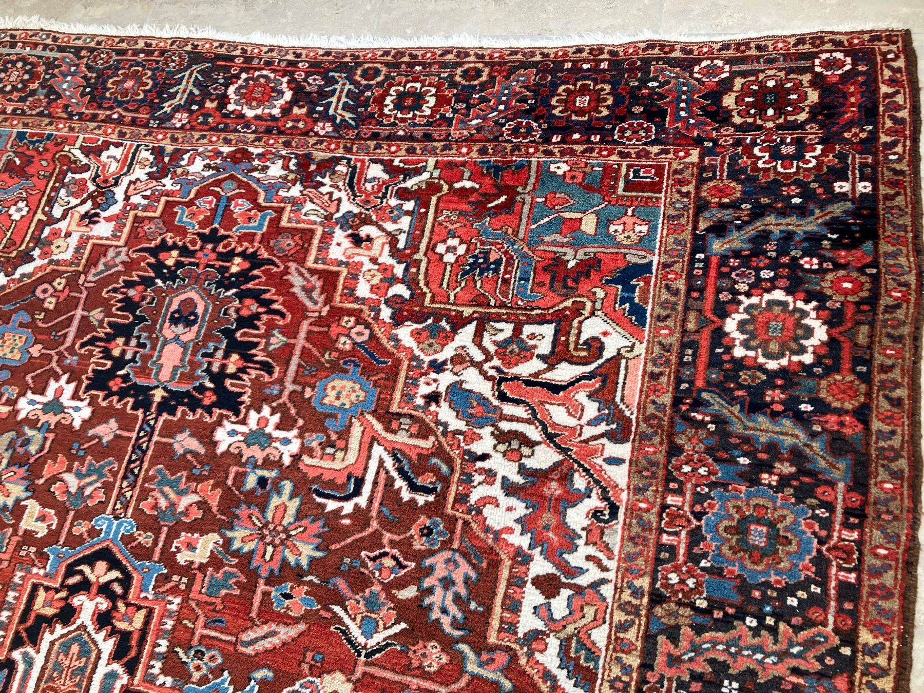 Tappeti: Perser Teppich Peshmeshed Heriz – Usato da Schliern b. Köniz venduto da saleswoman284 2