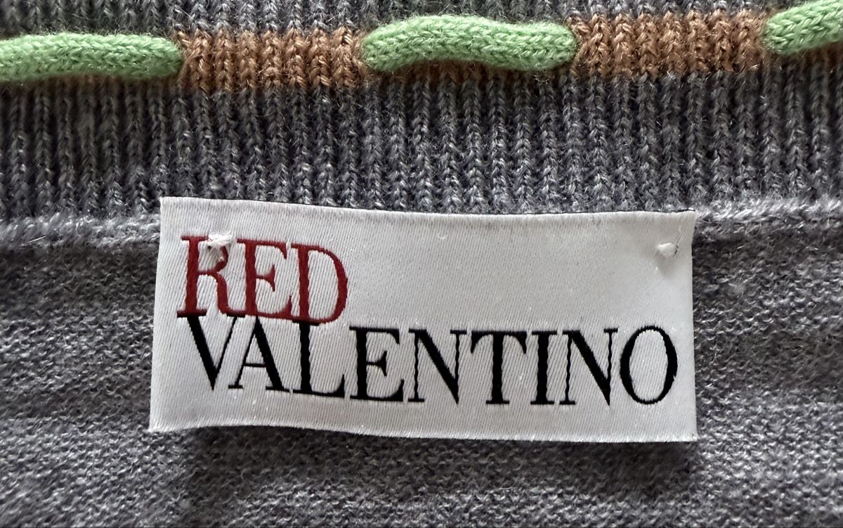 Valentino Jacken: RED Valentino Strickjacke mit Top, Kaschmir & Seide – Gebraucht aus Grabs von blueye57 3