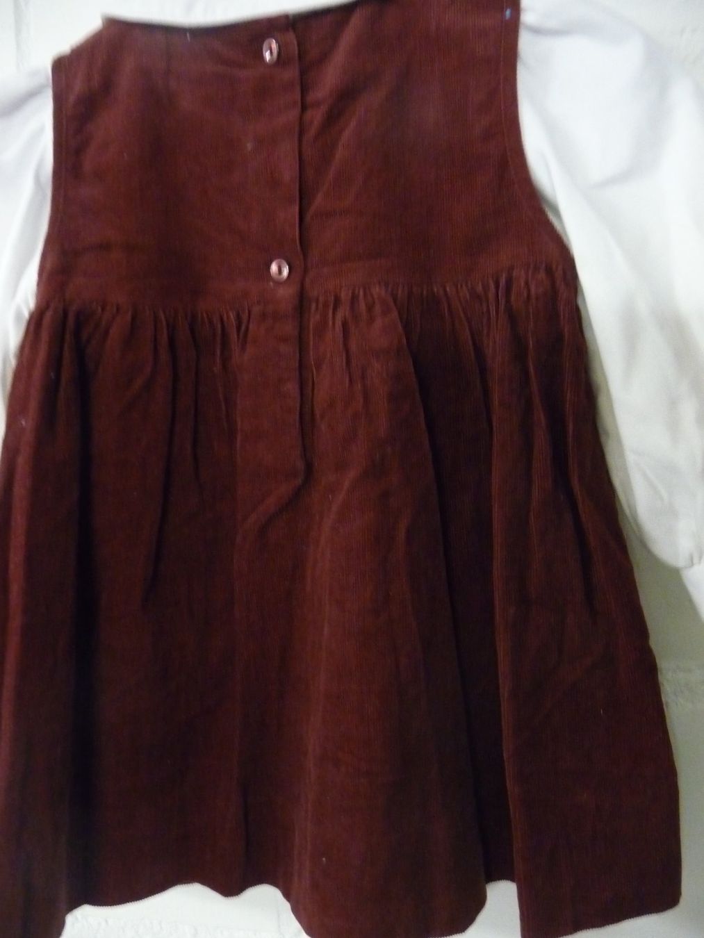 C&A Vestiti & Gonne: Süsses Mädchen Kleid/Blusli mit Teddybär, Grösse 86 – Nuovo (secondo la descrizione) da Kirchberg BE venduto da lavendel02 1