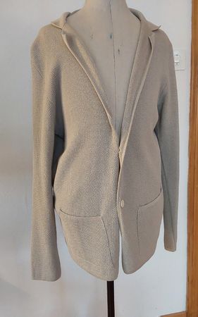Strickblazer beige Phil Petter Austria Herren L