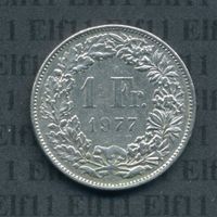 CHF___1.00 1977 -vz 1 Franken