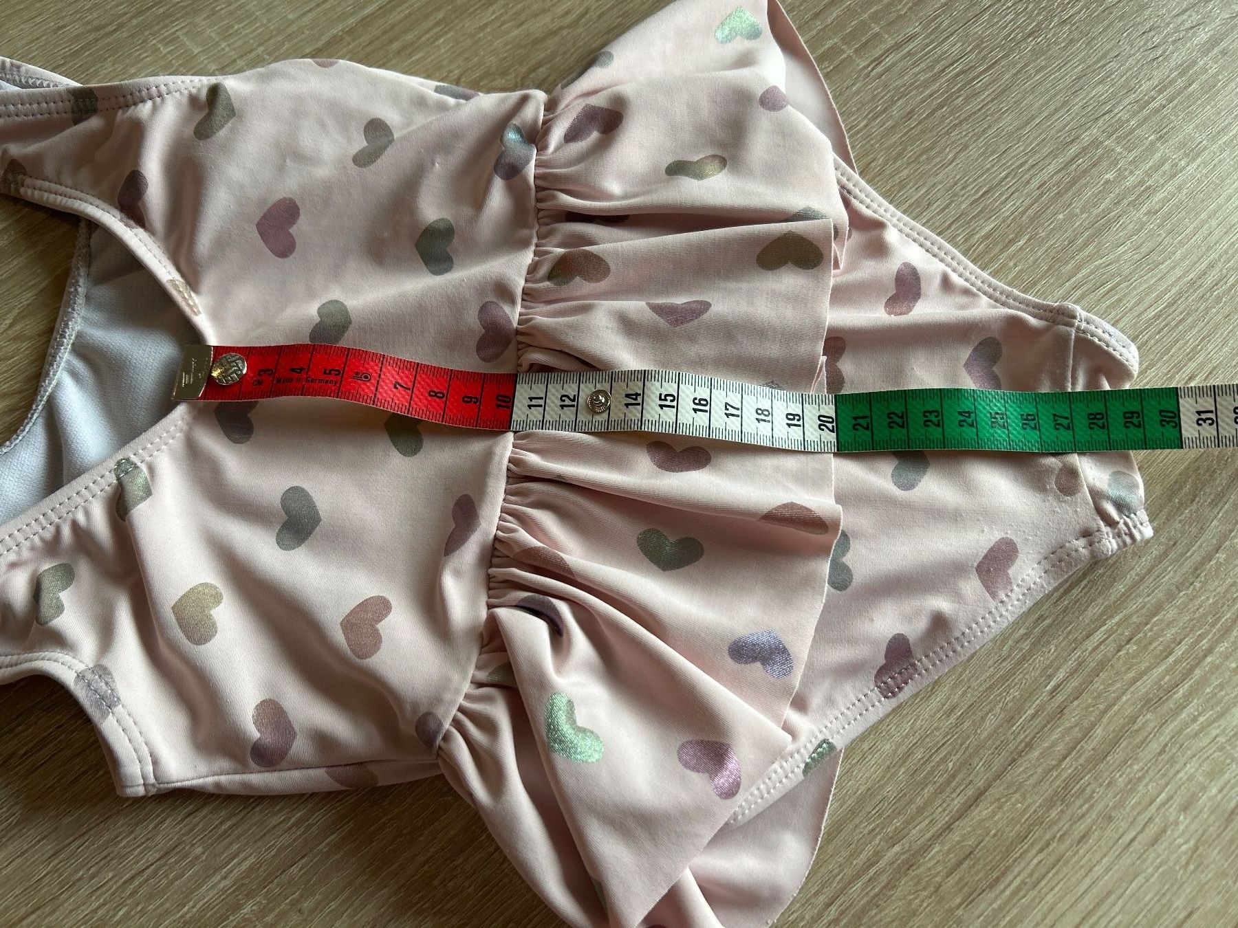 Costumi da bagno & Bikini: Badekleid Mädchen rosa mit Herzchen 24 Monate – Usato da Brunnen venduto da Nala2929 5