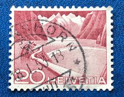 Nr.301A  mit Stempel Stausee 1949   