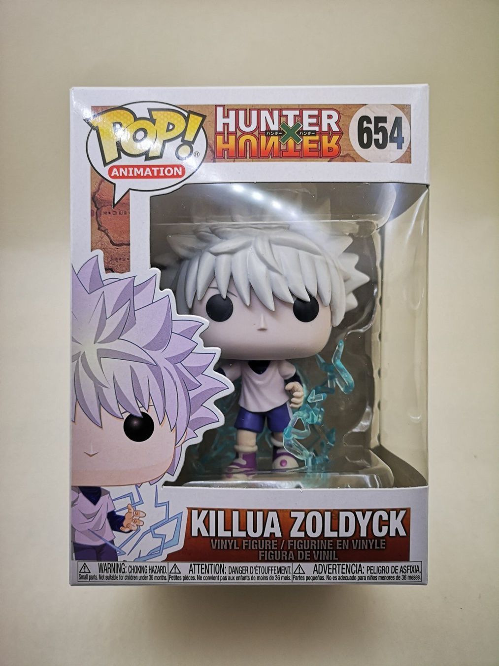 Funko Statuette: Funko Pop Killua Zoldyck #654 – Nuovo e nell'imballaggio originale da Riehen venduto da _TheCollectorShop_