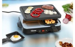 Raclette-Grill 4 Personen Alu-Guss-Grill