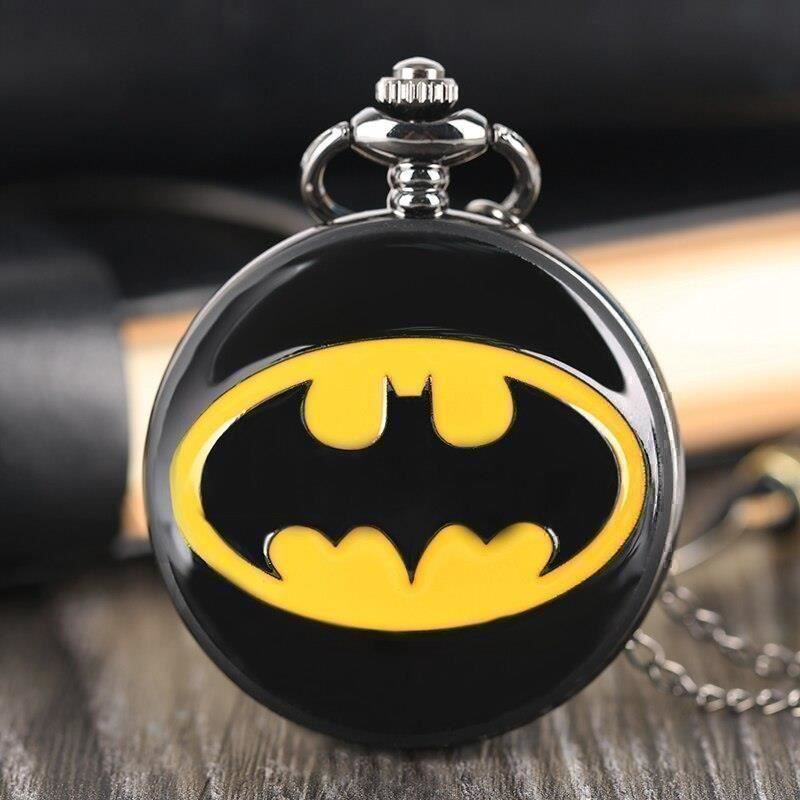 Orologi: Batman Quarz-Taschenuhr – Nuovo e nell'imballaggio originale da Gurmels venduto da Swisspod