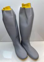 graue, superweiche Gummistiefel von Amaort, Grösse L, 40/41