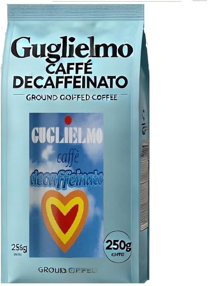 Cibi & Specialità: Decaffeinato DEC Guglielmo gemahlen 250gr. – Usato da Bioggio venduto da Swisscup