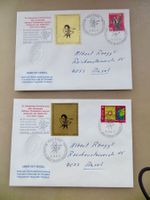2 adressierte Sonderbriefe NABA Basel 1971
