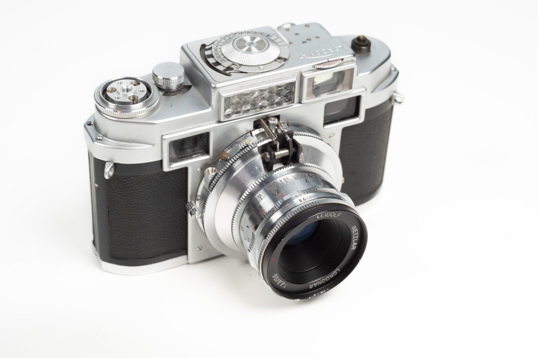 Kamera: Leidolf Wetzlar Lordonar 50mm 2.8 – Defekt aus Bern von Shutter-Palace