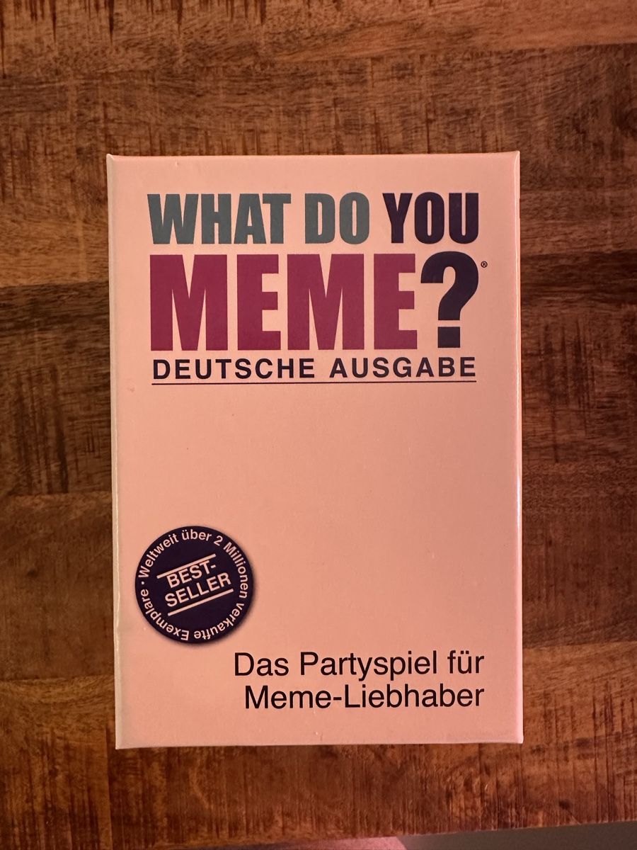 Spiele: What do you Meme Spiel – Neu (gemäss Beschreibung) aus Zürich von bonitasprings_91