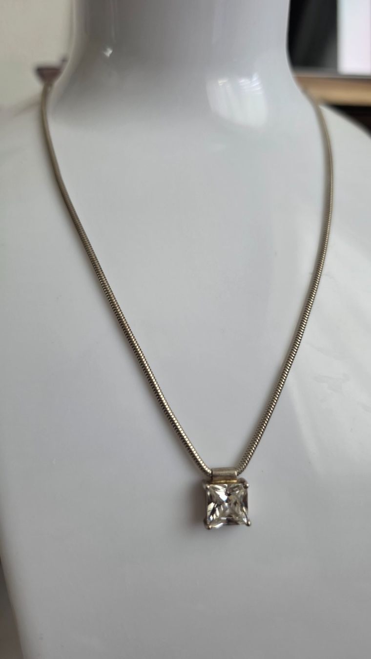 Catenine: Kette mit Anhänger Silber – Usato da Wittenbach venduto da rose_rosi