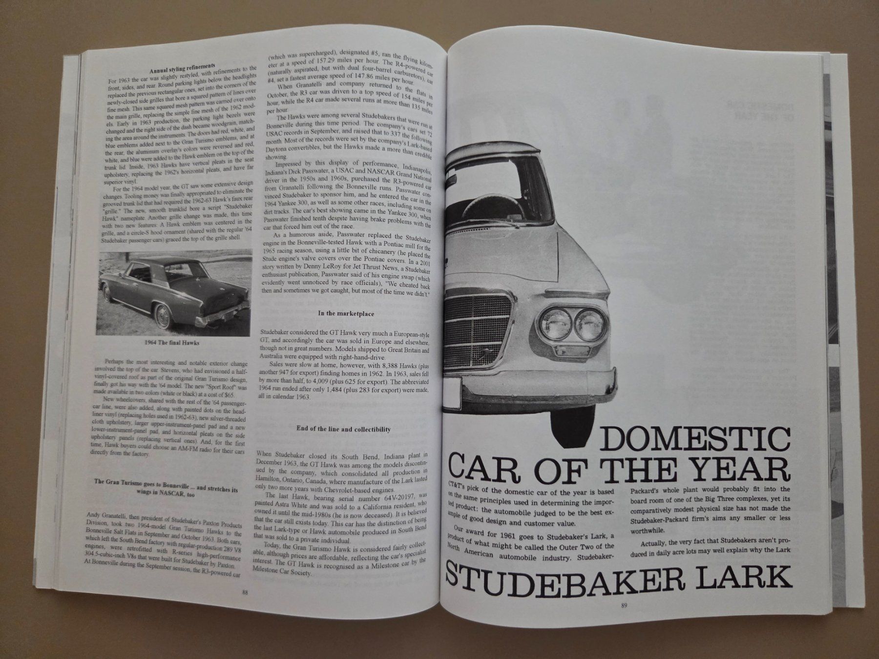 Libri: STUDEBAKER Hawks & Larks - Buch von Brooklands – Usato da Wilen b. Wollerau venduto da 4banger 4