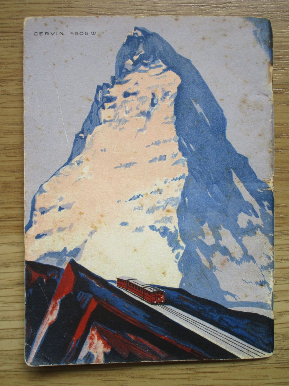 Documenti: Antiker Prospekt 1929  ZERMATT GORNERGRAT – Usato da Heimberg venduto da Lupo57 7