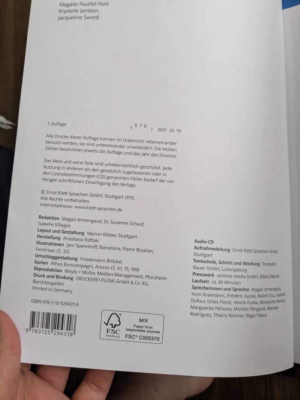 Libri: Voyages neu B1 Klett – Usato da Märstetten venduto da sar_g6lv 1