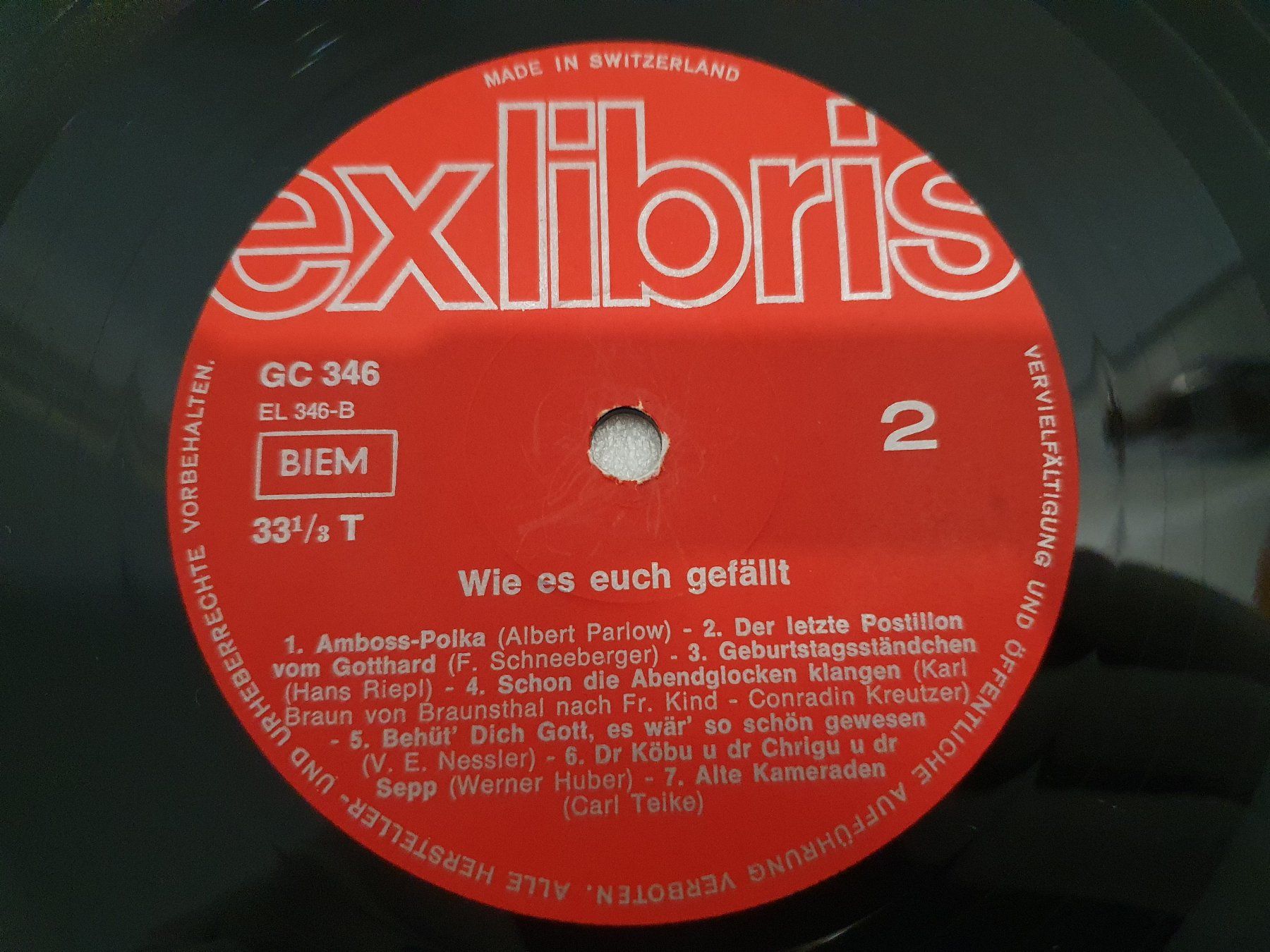 Vinyles: Wie Es Euch Gefällt – D'occasion à Uster par Vinyl-Leidenschaft 5