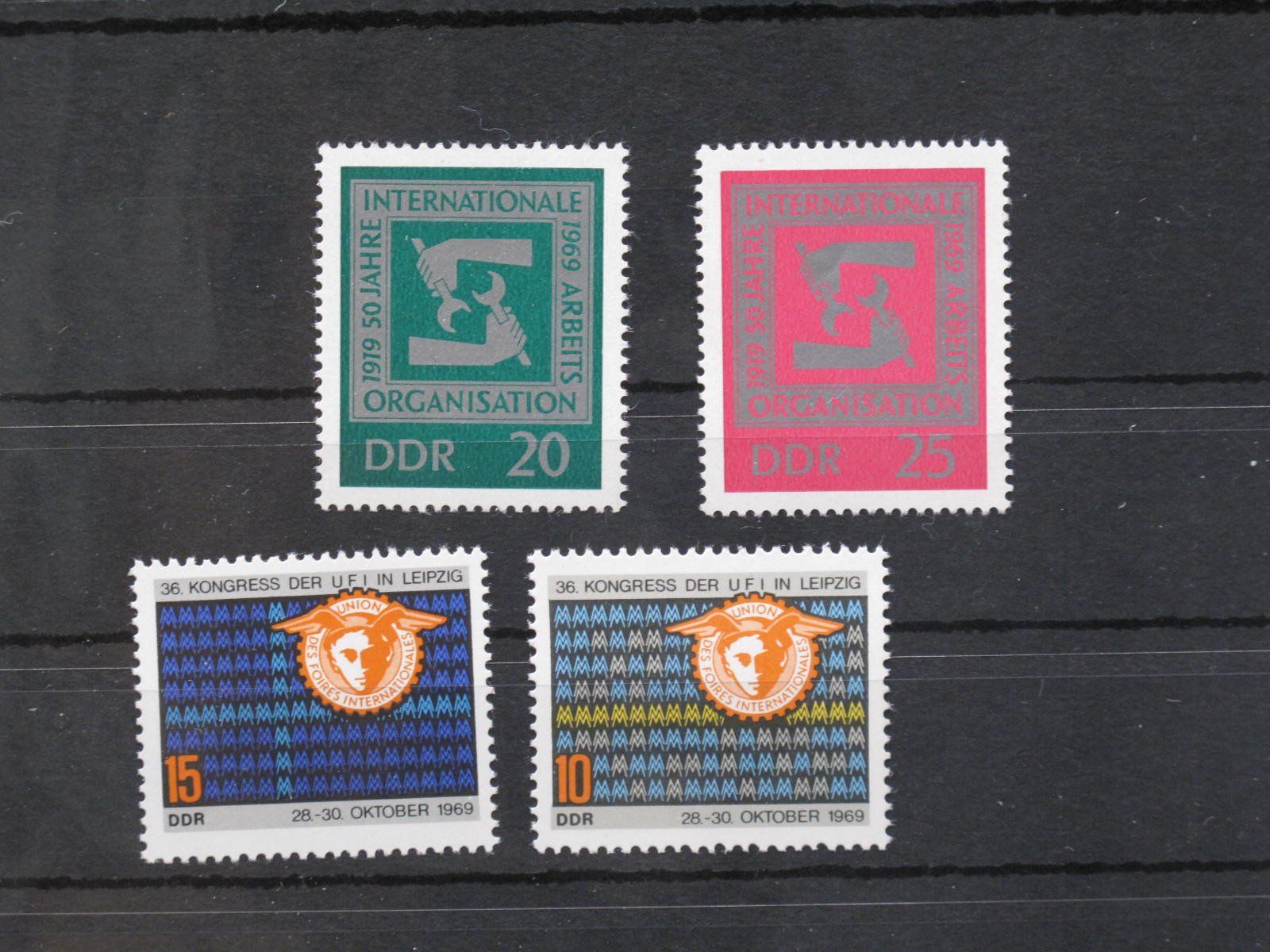 Tutti i francobolli: DDR 1969 Messeverband / IAO ** – Usato da Wil SG venduto da fva01