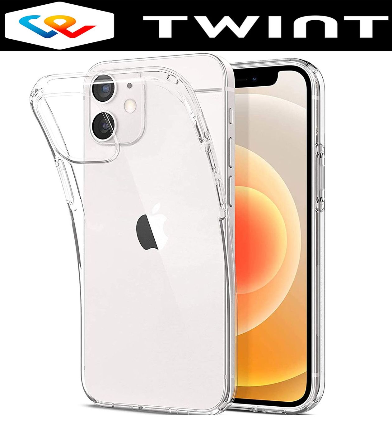 Cover & Protezioni schermo: iPhone 12 mini Hülle Etui CLEAR Case Silikon Cover Tasche – Nuovo e nell'imballaggio originale da Volketswil venduto da coverandmore