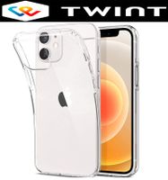 iPhone 12 mini Hülle Etui Silikon Case Cover TRANSPARENT