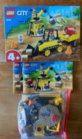 LEGO City 60252 Bagger auf der Baustelle