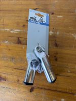 FISCHER Lenker-Zusatzgriffe / Bar Ends – Neu – Silber